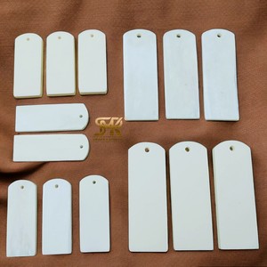 Résine ivoire d'imitation d'écaille d'os de buffle véritable de qualité supérieure pour poignées personnalisées Style animal sculpté - Product Image 4