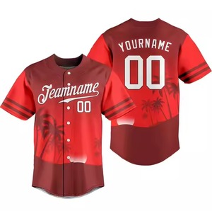 Maillots de softball personnalisés sublimés-Chemises de style baseball à manches courtes pour hommes, femmes et enfants - Product Image 6