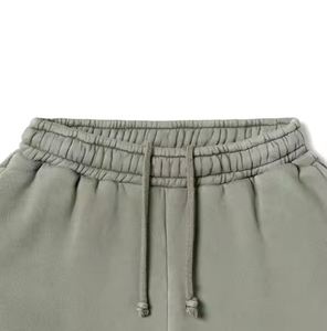 Pantalon de sport pour hommes, tissu extensible coupe ajustée, cordon de serrage, taille, fabricant OEM, pantalon de survêtement uni pour hommes, 100% de coton - Product Image 3