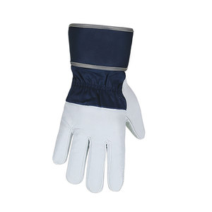 2025ถุงมือหนังทำงานกันบาดกันไฟฟ้าสถิตย์กันไฟทนไฟเกรดสูง - Product Image 4