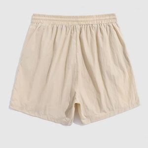 Vente en gros de short coupe-vent unisexe pour hommes, ensemble short coupe-vent zippé de couleur fendue en polyester 100%, vêtements de jogging - Product Image 5