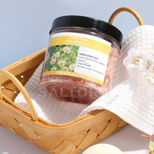 100% Gommage au sel minéral naturel Exfoliant naturel pour la peau au sel rose riche en minéraux du Pakistan - Product Image 4