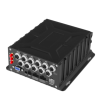 8CH 1080P HDD Mobile DVR Hisilicon Chip Prise en charge de la surveillance de la conduite de sécurité avec 4G GPS WIFI 4 To de stockage