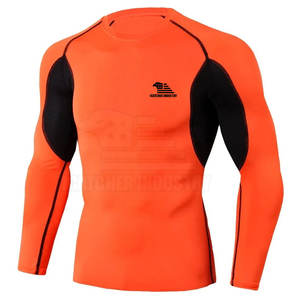 Prix d'usine professionnel personnalisé Sports MMA Rash Guard Logo personnalisé imprimé MMA Rash Guard - Product Image 1