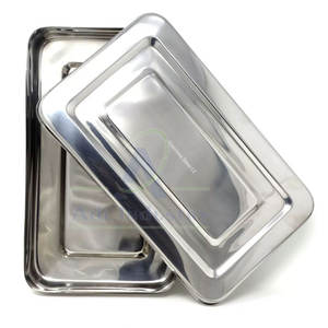 ถาดสแตนเลสสำหรับเครื่องมือผ่าตัดถาดสแตนเลสเครื่องมือฆ่าเชื้อ - Product Image 1