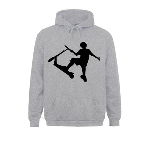 เสื้อสกู๊ตเตอร์แบบสวมศีรษะมีฮู้ดสำหรับผู้ชาย,เสื้อผ้าฝ้ายแขนยาวขนาดใหญ่สำหรับผู้ชายชุดกีฬากันหนาว - Product Image 4