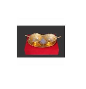 Tazón de frutas secas de latón, soporte de hojas y diseño moderno de 2 tazones para dulces y chocolates, sirve tazones de frutas secas - Product Image 5