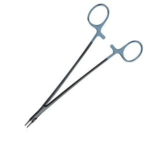 Fórceps de soporte de aguja nuevos de alto grado rectos delicados 160 mm 6 14 pulgadas soporte de aguja fórceps tarifa al por mayor precio barato - Product Image 4