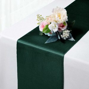 Mantel de Satén de Lujo para Banquetes, Camino de Mesa Romántico de Color Sólido, Mantel Premium para Mesa de Comedor, Boda, Cumpleaños, Día de San Valentín - Product Image 2