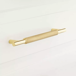 Poignée de tiroir en acier inoxydable de qualité supérieure, moletée, offrant une prise moderne et un style durable pour les tiroirs de cuisine et de placard - Product Image 3