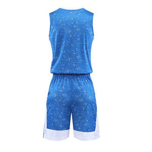 Uniforme de basket-ball Vêtements de sport Uniforme de basket-ball léger de haute qualité Meilleur design Uniforme de basket-ball avec logo personnalisé - Product Image 3