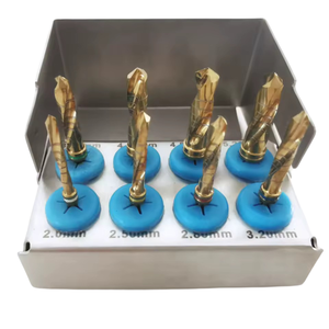 ชุดดอกสว่านไทเทเนียมสีทอง8ชิ้นแบบพรีเมี่ยมสำหรับงาน DIY และงานหัตถกรรม - Product Image 1