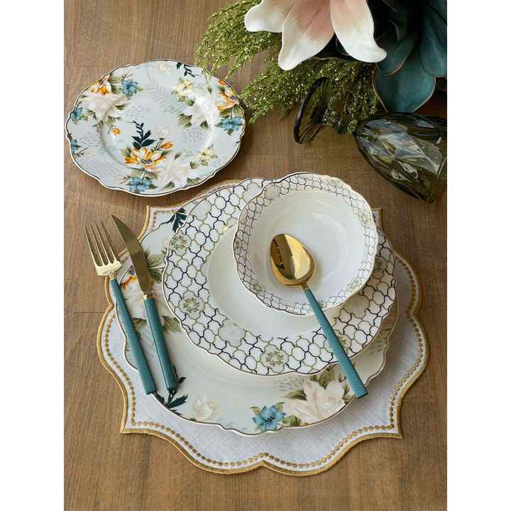 Dinner Set Avola 24 Pieces for 6 Persons