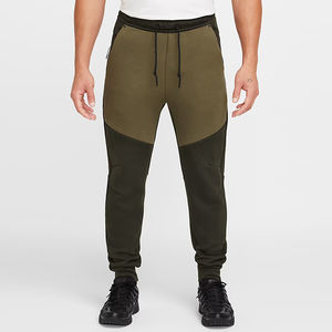 Pantalons de jogging unisexes en molleton technique pour hommes, 100% coton, matière en toile, haute qualité, confort quotidien, pantalon de survêtement couleur marron, OEM/ODM haut de gamme - Product Image 6