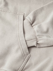 เสื้อฮู้ดดี้แบบสวมหัวสำหรับทุกเพศเสื้อมีลายปักโลโก้โอเวอร์ไซส์ขายส่ง - Product Image 5