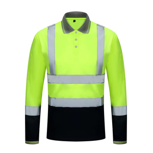 T-shirt personnalisé réfléchissant de sécurité à manches courtes pour homme - Product Image 3