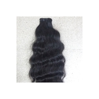 Extensions de cheveux vierges Remy à double trame de haute qualité, provenant de temples d'Inde du Sud, doux, naturels, bruts, non traités, export direct en lot