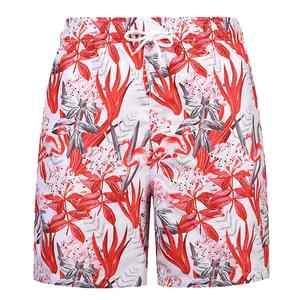 Nouveau modèle Short d'été décontracté pour homme, en coton et polyester, avec marque privée, imprimé à motifs unis, imprimé et sublimation pour l'extérieur - Product Image 4