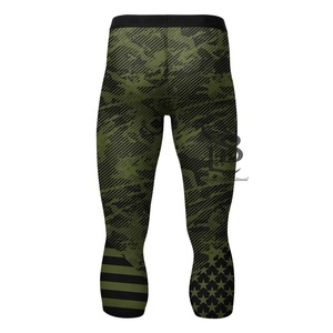 Pantalones de compresión elásticos para hombre, pantalones ajustados deportivos, mallas para hombre, pantalones de gimnasio de entrenamiento para correr de secado rápido para hombre a la venta OEM - Product Image 4