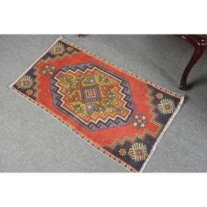 Alfombra Kilim clásica roja y verde de 1,8x3,2 pies, área grande, rectángulo de lana turca, patrón abstracto de látex de 10mm para decoración de habitación de pasillo - Product Image 4