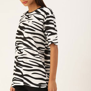 T-shirts pour femmes en matière de qualité supérieure, vêtements décontractés de haute qualité, coupe régulière, respirants, jersey écologique uni pour l'été, taille XL - Product Image 4