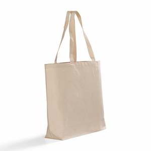 Natural Blank Custom Cotton Canvas Tote Bag Reusable Shopping Grocery Travel Office Work Laptop Carry Tote Bag With Custom Logo - Product Image 4
