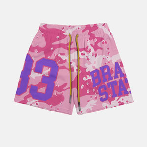 Pantalones Cortos de Fútbol Personalizados con Sublimación de Camuflaje 2025, Pantalones Cortos de Malla con Cordón y Letras de Número de Club Personalizadas para Hombre - Product Image 3