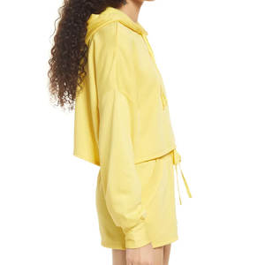 À la mode Streetwear femmes sweats à capuche 100% coton hiver culture polaire col à capuche femmes sweats à capuche et sweat à la mode - Product Image 4