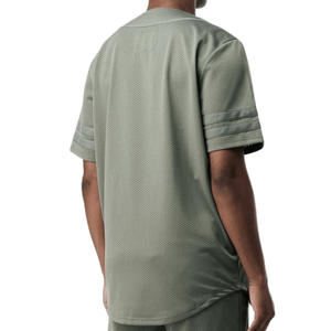 Jersey de béisbol con botones-Jersey de uniforme de softbol recién llegado-Camisetas de ropa de equipo para béisbol y softbol - Product Image 5