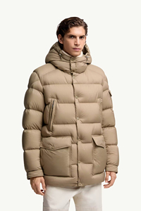 Veste matelassée unisexe à capuche de haute qualité, sur mesure, en gros, confortable, grande taille, par Marfa International - Product Image 4