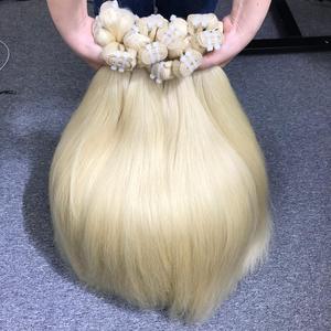 Vente chaude 2024 Brun Foncé Naturel Droite Vierge Vietnamien Cheveux Bundle avec Jerry Curl Style 150% Densité pour les Femmes - Product Image 4