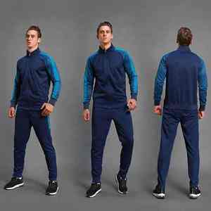 Chándal de Forro Polar para Hombre de Invierno, Secado Rápido, Absorbente de Sudor, Transpirable, Ecológico, Antibacteriano, Talla Grande, Estampado Personalizado - Product Image 6