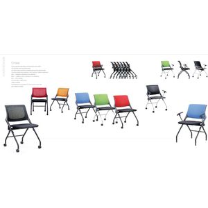 Office Meeting <b>Chair</b> With BIFMA <b>Table</b> Green Zizia - Product Image 6