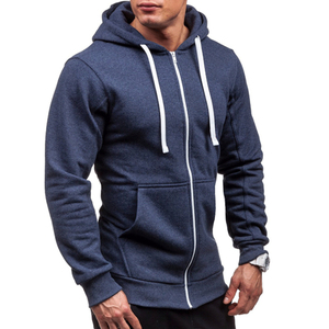 Sudadera con capucha Unisex con cremallera de gran tamaño para hombre, Sudadera con capucha Unisex de peso pesado 100% algodón, diseño personalizado, cremallera completa, Sudadera con capucha con cremallera en blanco - Product Image 6