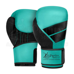 Guantes de boxeo de cuero genuino para la venta en línea guantes de boxeo transpirables personalizados de etiqueta privada - Product Image 1