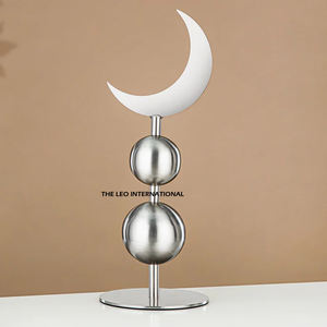 Minaretes de media luna chapados en plata superventas, acabado de alta calidad, minero de mezquita real de lujo, Ramadán decorativo a precio barato - Product Image 1