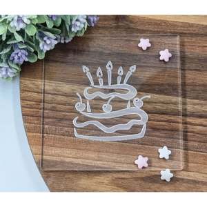 Sello de Fondant de diseñador para decorador de Pasteles de cumpleaños para suministros de decoración de pasteles - Product Image 1