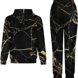 L'Unique Imprimé épais lourd survêtements unisexe pantalons de survêtement et sweat à capuche hommes femmes style chaud 3D Imprimer Hoodie - Product Image 2