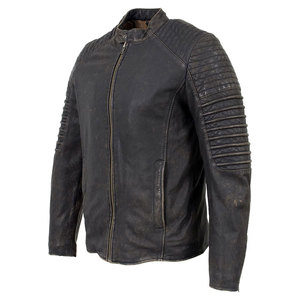 Vestes de course moto imperméables et respirantes 100% cuir, col montant, écologiques, vêtements de sport pour hommes - Product Image 2