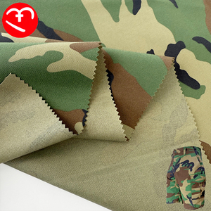 US M81 Woodland Tarnstoff 500D 1000D Nylon 66 Cordura Oxford Gewebe FR Feuerfest Kältebeständig Reißfest Wasserdicht - Product Image 4