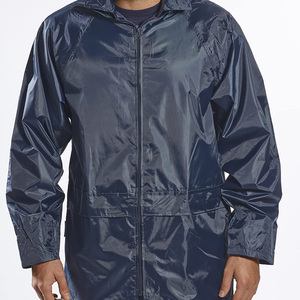 Fashionable Casual Wear best new design logo Men Rain Coat lightweight waterproof windproof sustainable quick dry Men Rain Coat - Product Image 5