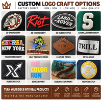 Casquette Trucker personnalisée à 5 panneaux avec patch en chenille, dos en maille, fermeture snapback, broderie vintage, vente en gros, OEM, ODM, marque privée