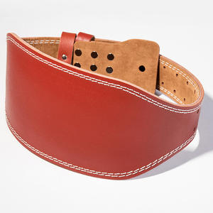 Cinturón de Levantamiento de Pesas de Cuero Genuino con Logotipo Personalizado y Soporte Lumbar, Precio de Mayoreo - Product Image 3