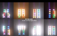 Barre de lumière LED 10*40W RGBW 4 en 1 à tête mobile pour soirée, boîte de nuit, bar
