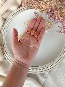 Anneaux de serviette en résine, restaurant, mariage, fête, décoration de table, fabrication artisanale, anneaux de serviette en résine personnalisés - Product Image 5