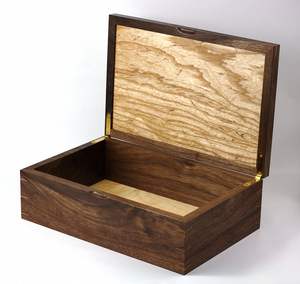 Caja de Recuerdos de Madera Maciza |   Acabado Fino Hecho a Mano |   Venta al por Mayor Directa de Fábrica - Product Image 2