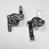 Charnière de siège de toilette à fermeture douce de type « Bullet Head » pour remplacement de couvercle de salle de bain, quincaillerie OEM, fabricant sur mesure