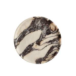 Calacatta ถาดหินอ่อนทรงรีพรีเมี่ยมถาดหินอ่อนรูปไข่สำหรับเสิร์ฟถาดตกแต่งบ้านหรูหราถาดหินอ่อน - Product Image 2