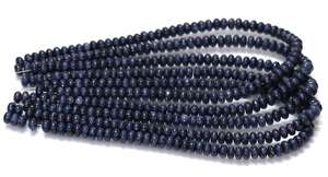 ลูกปัดโซดาลิทสีธรรมชาติเม็ดกลมเรียบสีฟ้า8มม. ลูกปัดหลวมสำหรับทำเครื่องประดับลูกปัดอัญมณีโซดาไลต์ - Product Image 6