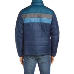 Veste matelassée imprimée OEM personnalisée pour hommes Logo personnalisé Veste d'hiver décontractée pour hommes avec poches en plusieurs couleurs - Product Image 2